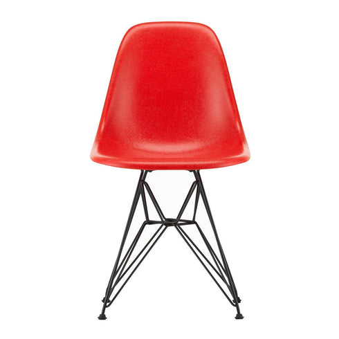 Cadeira Eames DSR em Fibra de Vidro / Base Preta